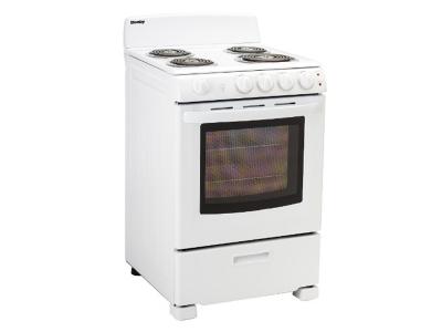 24" Danby 2.9 Cu. Ft. Single Oven Electric Range - DER244WC