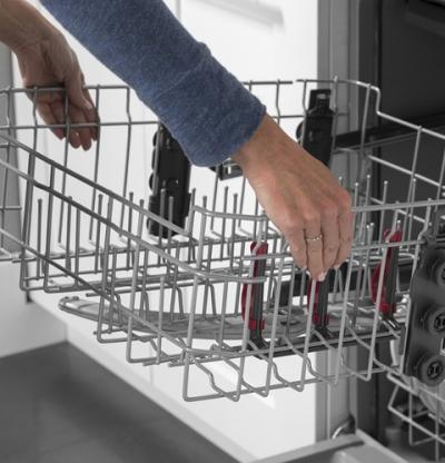 24" GE Built-In Tall Tub Dishwasher with Hidden Controls - GDT635HSMSS