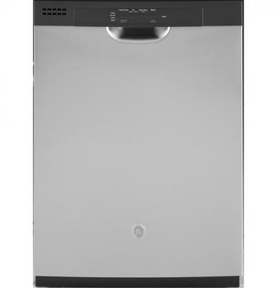 24" GE Built-in Front Control Dishwasher In Stainless Steel - GDF510PSMSS