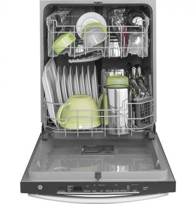 24" GE Built-In Tall Tub Dishwasher with Hidden Controls - GDT605PSMSS