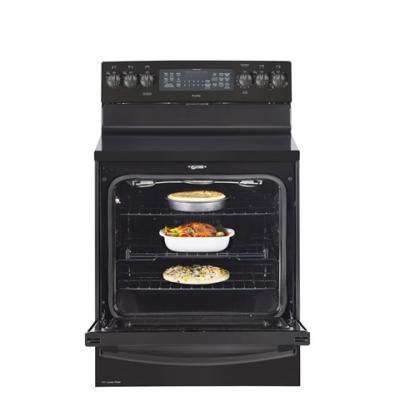 30" GE Profile Free Standing Electric Self Cleaning True Convection Range with Baking Drawer - PCB987BMTS