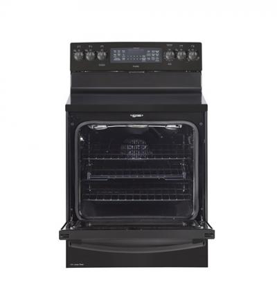 30" GE Profile Free Standing Electric Self Cleaning True Convection Range with Baking Drawer - PCB987BMTS