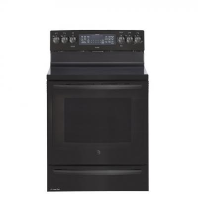 30" GE Profile Free Standing Electric Self Cleaning True Convection Range with Baking Drawer - PCB987BMTS