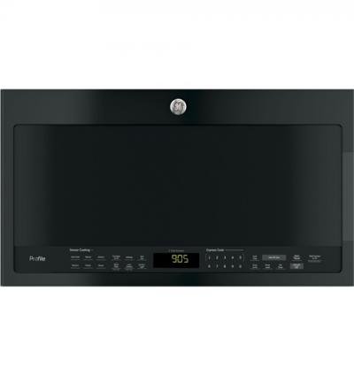 30" GE Profile 2.1 Cu. Ft. SpaceMaker Over the Range Microwave Oven - PVM2188DSMC