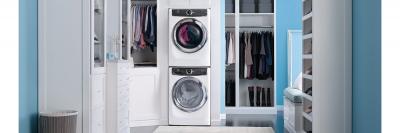 27" Electrolux Front Load Perfect Steam Electric Dryer  - EFMC617SIW