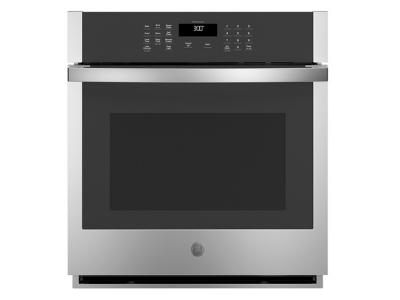 27" GE 4.3 Cu. Ft. Electric Self-Cleaning Single Wall Oven - JKS3000SNSS