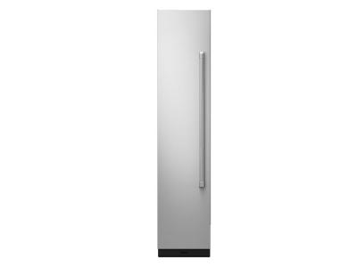 18" Jenn-Air 8 cu. Ft. Panel-Ready Built-In Column Freezer With Left Swing - JBZFL18IGX