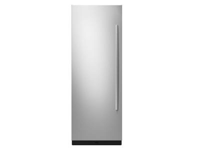 30" Jenn-Air 17 Cu. Ft. Panel-Ready Built-In Column Freezer With Left Swing - JBZFL30IGX