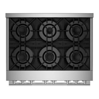 36" Jenn-Air Rise Gas Professional-Style Range - JGRP436HL