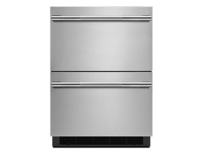 24" Jenn-Air RISE Double-Refrigerator Drawers - JUDFP242HL