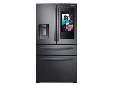 36" Samsung 28 Cu. Ft. French Door Refrigerator With Touch Screen Family Hub - RF28R7551SG