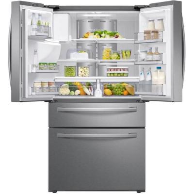 36" Samsung 28 cu. ft. French Door Refrigerator With 21.5” Touch Screen Family Hub - RF28R7551SR