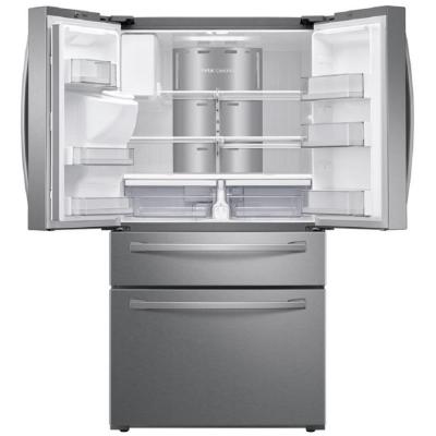 36" Samsung 28 cu. ft. French Door Refrigerator With 21.5” Touch Screen Family Hub - RF28R7551SR
