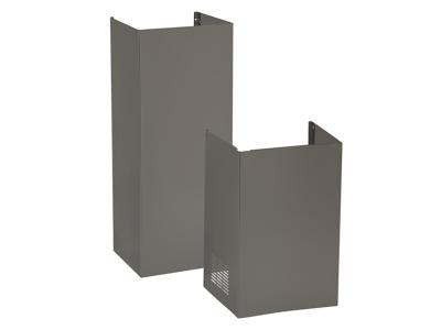 GE Profile 10 Ft. Ceiling Duct Cover Kit For Decorative Range Hoods. Slate - JXDC71ES