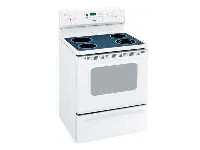 30" Moffat Free-standing Self Clean Electric Range in White - MCB787DNWW