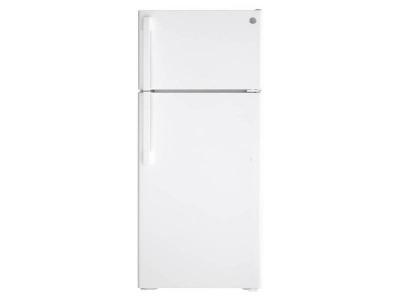 28" 17.5 Cu. Ft. GE Top-freezer No-frost Refrigerator - GTE18DTNRWW