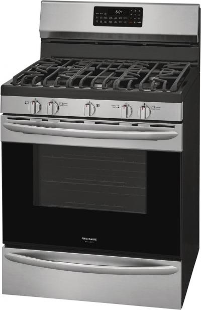 30" Frigidaire Gallery Freestanding Gas Range With Air Fry - GCRG3060AF