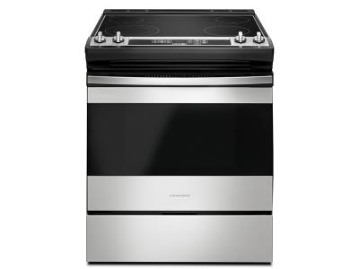 30" Amana Electric Range With Front Console - YAES6603SFS