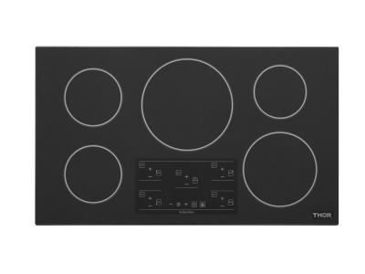 36" ThorKitchen 5 Burner Induction Cooktop With Control Lockout - TEC3601I-C2
