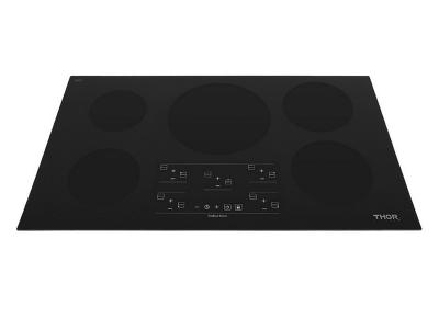 36" ThorKithen Induction Cooktop in Black With 5 Elements - HIC3601