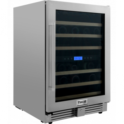 24" ThorKitchen Indoor/Outdoor Independent Dual Zone Wine Cooler - TWC2401DO