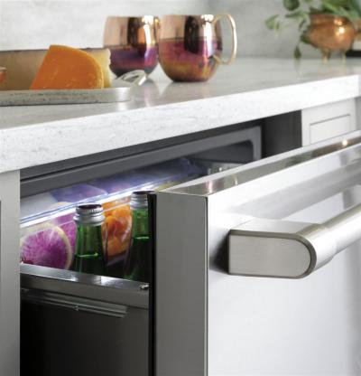 24" Café 5.7 Cu. Ft. Built-In Dual-Drawer Refrigerator - CDE06RP2NS1