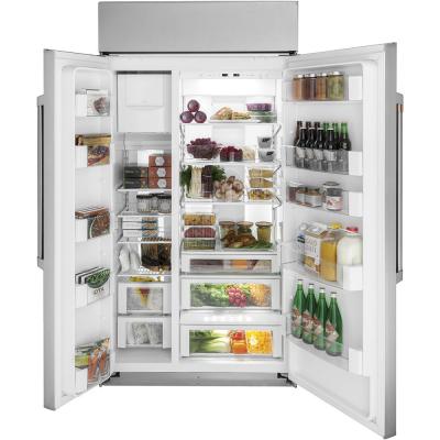 48" Café Built In Side by Side Refrigerator in Stainless Steel - CSB48WP2NS1