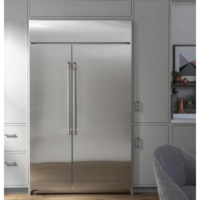 48" Café Built In Side by Side Refrigerator in Stainless Steel - CSB48WP2NS1