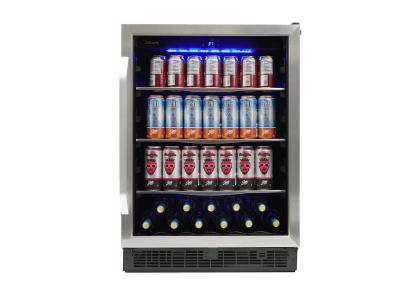 24" Silhouette Single Zone Beverage Center - SBC057D1BSS