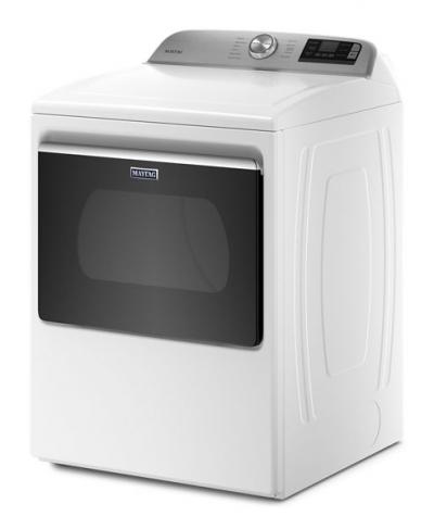 27" Maytag 7.4 Cu. Ft. Smart Top Load Electric Dryer With Extra Power Button - YMED6230HW