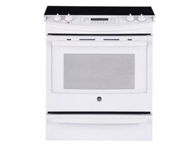 30" GE Slide-In Clean Design Electric range - JCS630DFWW