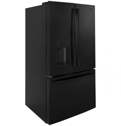 36" GE 25.6 Cu. Ft. French-Door Refrigerator - GFE26JGMBB