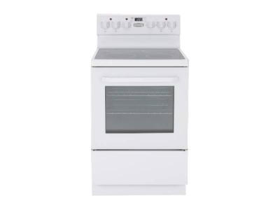 24" Marathon 2.7 Cu. Ft. Electric Range With Schott Ceran Smooth Top – MER245W