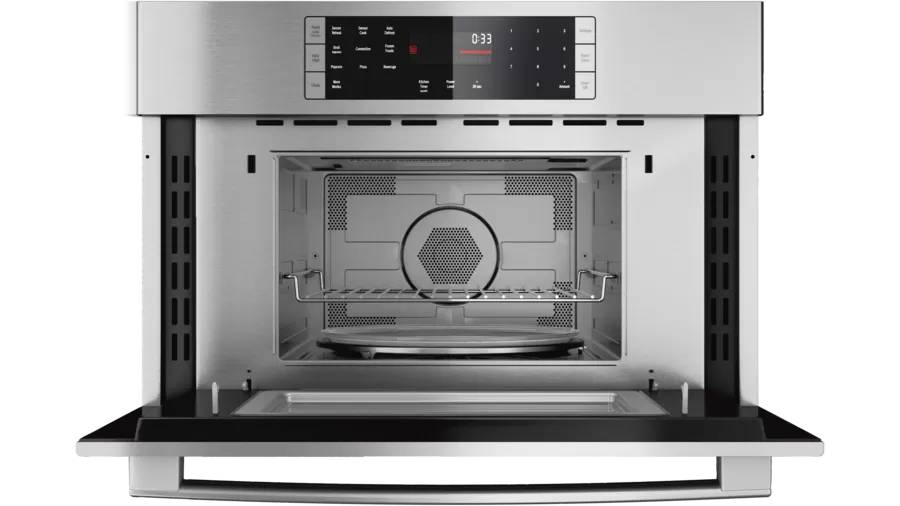 Bosch HMC80251UC 30" Benchmark Builtin Oven with Microwave in Stai