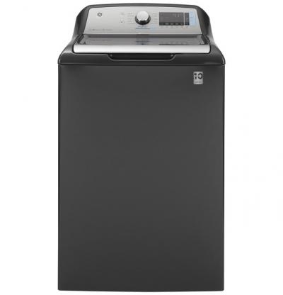 27" GE 5.0  Cu. Ft. Capacity Smart Washer With Sanitize - GTW845CPNDG