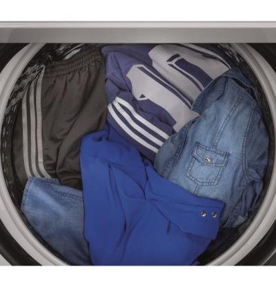 27" GE 5.2  Cu. Ft. Capacity Smart Washer With Sanitize - GTW840CPNDG