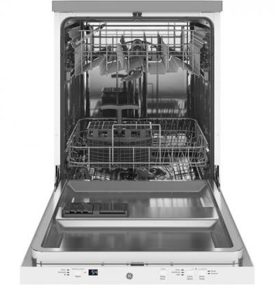 24" GE Portable Dishwasher  With Fully Integrated Controls And Energy Star Qualified - GPT225SGLWW