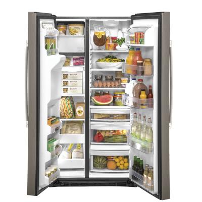 36" GE 21.8 Cu. Ft. Counter Depth Side-By-Side Refrigerator - GZS22IMNES