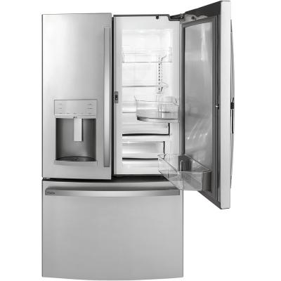 36" GE Profile 22.1 Cu. Ft. Counter-Depth French-Door Refrigerator - PYD22KYNFS