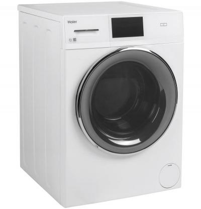 24" Haier 2.4 Cu. Ft. Frontload Washer With Touch Sensitive Controls - QFW150SSNWW