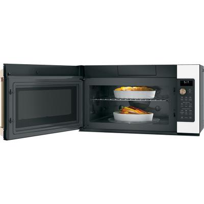 30" Café 1.7 Cu. Ft. Convection Over the Range Microwave Oven - CVM517P4MW2