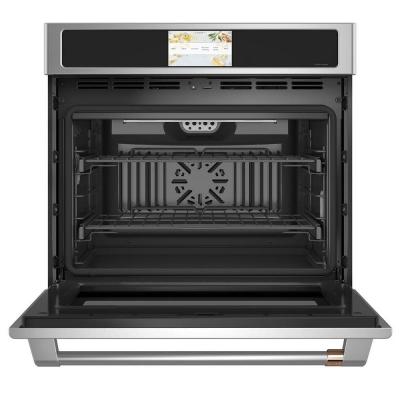 30" Café 5.0 Cu. Ft. Built-In Convection Single Wall Oven In Stainless Steel - CTS90DP2NS1