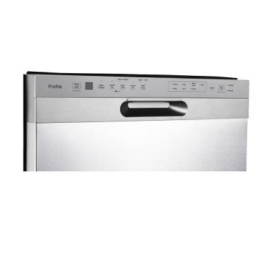 24" GE Profile Built-In Front Control Dishwasher in Stainless Steel - PBF665SSPFS