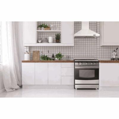 30" Broan Elite EW48 Series Pyramidal Chimney Range Hood In White - EW4830WH