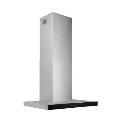 30" Broan Convertible Wall-Mount T-Style Chimney Range Hood With 450 MAX CFM - BWT1304SSB