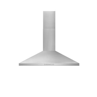 36" Broan Convertible Wall-Mount Pyramidal Chimney Range Hood With 450 MAX CFM In Stainless Steel - BWP1364SS