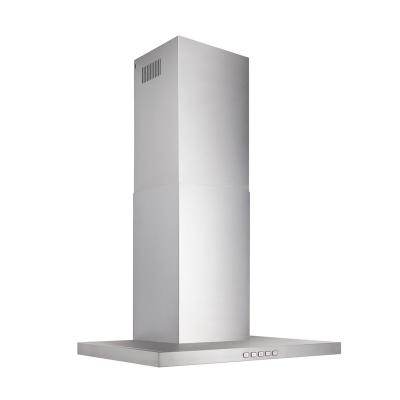 30" Broan Convertible Wall-Mount T-Style Chimney Range Hood With 450 MAX CFM - BWT1304SS