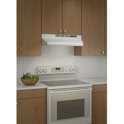 24" Broan 160 CFM Under Cabinet Range Hood In White - BU224WH