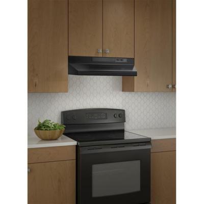 30" Broan 160 CFM Under Cabinet Range Hood In Black - BU230BL