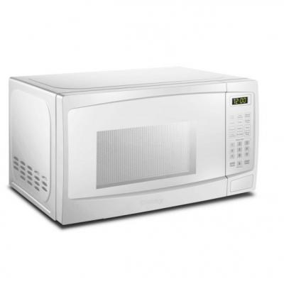 20" Danby 1.1 Cu. Ft Capacity Countertop Microwave In White - DBMW1120BWW